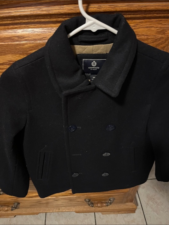 Crewcuts Other - Crewcuts Boys Navy Wool Peacoat